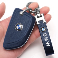 JH Key Cover 9 Bmw Car Series 5li55 New 3 320li Blade x3xx5x Shell Genuine Leather Buckle