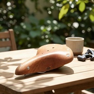 Leather Bike Seat with Springs Sprung Leather Cycle Saddle Bike Saddle Cushioned Cycle Seat with Spr
