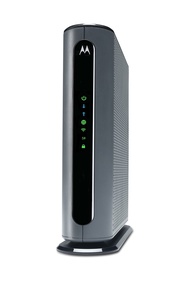 Motorola MG7700 Modem WiFi Router Combo with Power Boost | Approved by Comcast Xfinity, Cox and Spec