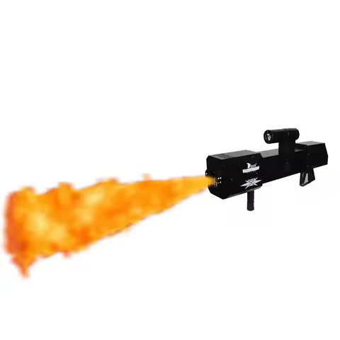 2025 Hot Sale Flamethrower DJ Flame Gun Gas Bottle Hand-held Flame Machine Fire Gun Stage Effect Sfx