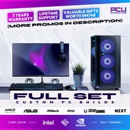 PCUGAMINGSTORE CUSTOM FULL SET BUDGET GAMING PC PACKAGE/ CUSTOM PC / CPU PUBG GTAV DESKTOP / RYZEN 5