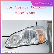 cover cap  for Toyota Altis 2002 2003 2004 2005 2006 2007 2008 2009/headlight transparent lens cover