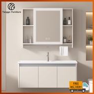 Tanggo🇸🇬Thicken Aluminium Vanity Cabinet Bathroom Cabinet Mirror Cabinet Bathroom Mirror Cabinet Van