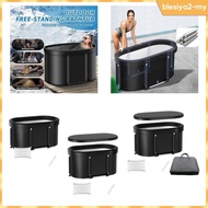 [BlesiyaedMY] Ice Bath Tub Bathing Tub Cold Plunge Tub Personal Hot Bath Freestanding Barrel