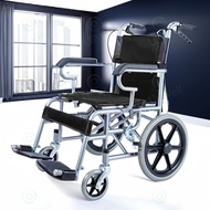 เก้าอี้รถเข็น รับน้ำหนัก130KG รถเข็นผู้ป่วย รถเข็นผู้สูงอายุ เก้าอี้รถเข็น วีลแชร์ Wheelchairwheelchair รถเข็นผู้ป่วย วีลแชร์ พับได้ น้ำหนักเบา กะทัดรัด ล้อ 24 นิ้ว มีเบรค หน้า,หลัง 4 จุด 24 inch wheel ล้อ24นิ้ว