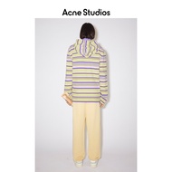 <[CDATA[Acne Studios Unisex Hooded Long Sleeve T-Shirt | Pure Cotton Striped]]>