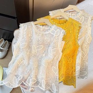 [A13100]️ New SN style lace shirt Customers