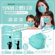 供應商現貨-香港口罩品牌🇭🇰WeSafe ⭐韓式四層立體口罩⭐