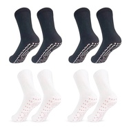 4/2/1pairs Self Heating Socks Winter Health Socks Foot Massager Acupuncture Point Relieve Pain Warm