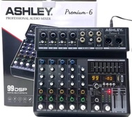 MIXER ASHLEY PREMIUM 6  ASHLEY 6 CHANNEL ORIGINAL