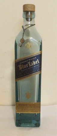 約翰走路 尊尼獲加 藍牌 75cl 吉樽 無盒 Johnnie Walker Blue Label Reserve 75cl bottle (no box)