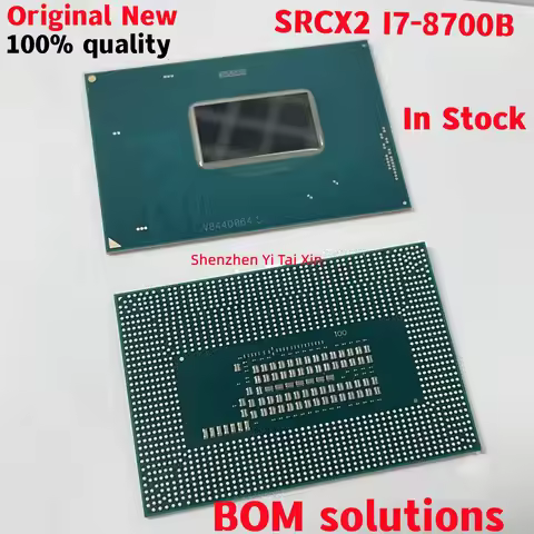 100% New laptop CPU i5-8300H SR3Z0 i7-8750H SR3YY I7-8850H SR3YZ I7-8700B SRCX2 I5-8400H SR3Z1 I5-84