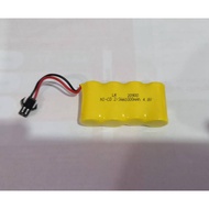 RC Ni-Cd 2/3AA 4.8v 1000mah Rechargeable Battery Upgrade (SM Plug Connector)