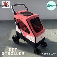 Pet Stroller For Large Dogs 30kg Dogs Pet 4-wheel Travel Stroller BL06A
