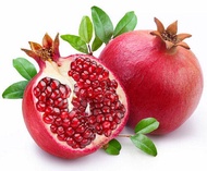 Fresh Pomegranate / Buah Delima (1 2 or 3 pcs) - (Current Season: INDIA / EGYPT)