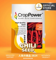 (10 GRAM) Biji Benih Cili Minyak Super Hot 超级辣 CL33 CROP POWER Chili seeds  一代配种油椒辣椒种子 CL 33