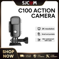 SJCAM C100 Plus กล้องกีฬาขนาดเล็ก 4K 30FPS วิดีโอดิจิตอล 30M กันน้ำ WiFi Dash Cam กล้องนิ้วหัวแม่มือ