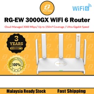 7Star Ruijie RG-EW3000GX WiFi 6 Router Dual-WAN Gigabit Router High Speed Dual Band 2.4GHz + 5Ghz Wi