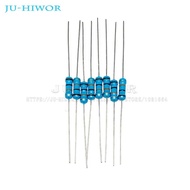 50pcs 0.5W 1/2W 5% Carbon Film Resistor 1M 10 22 33 47 51 62 75 82 91 100 220 470 1K 10K 100K 220K 2