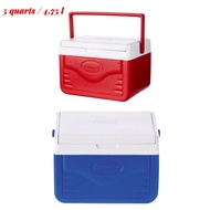 Coleman FlipLid Small Insulated Cooler Box 5 Quart 4.75 l Red &amp; Blue