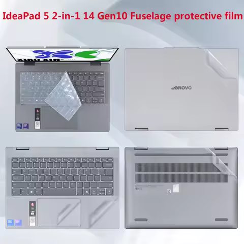 For Lenovo IdeaPad 5 2-in-1 14AKP10 14IAL10 Notebook Skin Sticker 14IRH9 14IRU9 14Q8X9 14AHP9 Body S