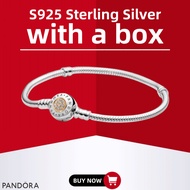 【Duty-Free Selection】Pandora Pure S925 Silver Latest Collection - Moments PANDORA brand new classic 