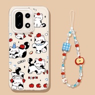 Cat Suitable OnePlus 15T Phone Case 1Plus 15 Transparent Shock-resistant 13T All-Inclusive 12 Silico