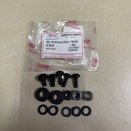 HONDA RS150 RS150R RS 150 RS-150 EXHAUST COVER SCREW & BUSH SET MUFFLER PROTECTOR SCREW SET SKRU KAV