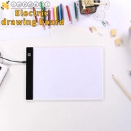 CORDELL Electric Drawing Board, Adjustable Brightness 3 Level LED Drawing Board, Practical USB A4 An