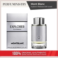 🇸🇬 [perfuministry] MONT BLANC EXPLORER PLATINUM EDP FOR MEN (TESTER / PERFUME / FRAGRANCE)