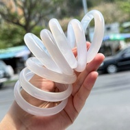 Natural white Ma Nao chive ring, size from 50 to 62mm