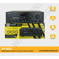 Original Joson AV-902 1200W Digital Karaoke Professional Stereo Amplifier For Karaoke