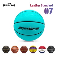「Psyche」 Original Basketball Ball Size 7 PU Outdoor Indoor (With Free Pin NetPump)