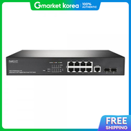 NextU | NEXT-POE4010L2-140 8-พอรต 10/100/1000T PoE + 2-พอรต 1000X SFP กกะบต ไวรเลสสวตชแบบจดการผานเวบ
