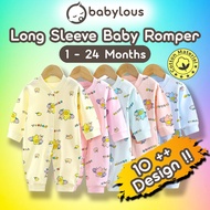 Newborn Baby Romper Clothing Baju Bayi Infant Long Sleeve Rompers Jumpsuit Baby Clothes Baby Shirt B