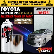 TOYOTA ALPHARD GEN 3 2015-2022 🚗 DIY Touch Up Paint Aikka Spray 370ml 0.5L 1L Cat Spray Kereta Toyot