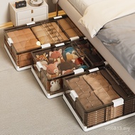 Clothes Flat Bed with Pulley Storage Box Household Quilt Storage Box Drawer Type Bed Under Foldable 