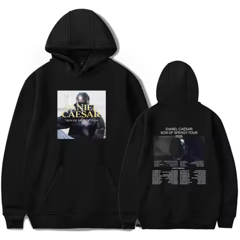 Daniel Caesar son of spergy tour Merch Hoodie 2026 new tour Merch Cloud 9 Long Sleeve Unisex Pullove