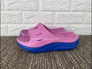 HOKA ONE ONE Ora Recovery Slide 3 1135061 CCSK Size 36-41 男女同款 極致緩震回彈 透氣速乾 一字拖涼鞋 運動後修復專用 粉藍撞色設計 行山沙灘