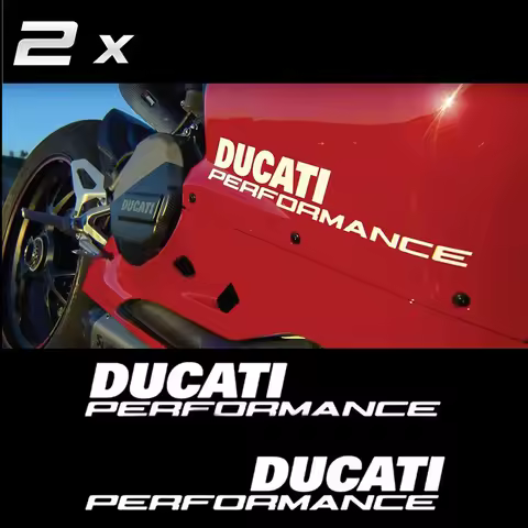 Vinyl Ducati Performance Stickers Motorcycle Body Decals Logo V4 796