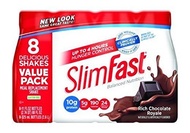 [USA]_Slim-Fast Ready To Drink Bottles, Rich Chocolate Royale Meal Replacement Shake, 10-Ounces (Pac