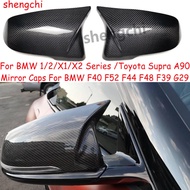 for BMW 1 2 X1 X2 Z4 Series F40 F52 F44 F48 F49 F39 G29 Toyota Supra A90 Carbon Fiber Side Door Repl