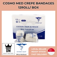 【SG Ready Stock】Cosmo Med Crepe Bandages 12roll/ box