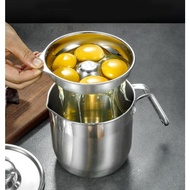 304 Stainless Steel Egg White Separator For Household Egg Yolk Protein Filtration