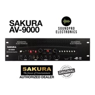 ORIGINAL Sakura AV-9000 USB Karaoke Amplifier 1800W