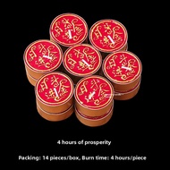 Colorful Smokeless Festive Candles 4 Hours