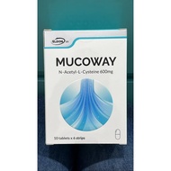 MUCOWAY N-ACETYL-L-CYSTEINE 600MG