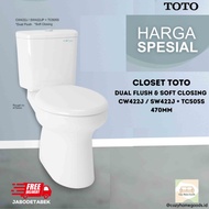 Closet Duduk Toto Cw 422J / Kloset Duduk Toto Cw422J Dual Flush /