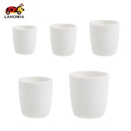 [lahomia] 99% Al2O3 Alumina Cylindrical Lab Crucible Melting Pot Container 200ml