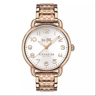 Original Coach Delancey Rose Gold Women Watch 14502497